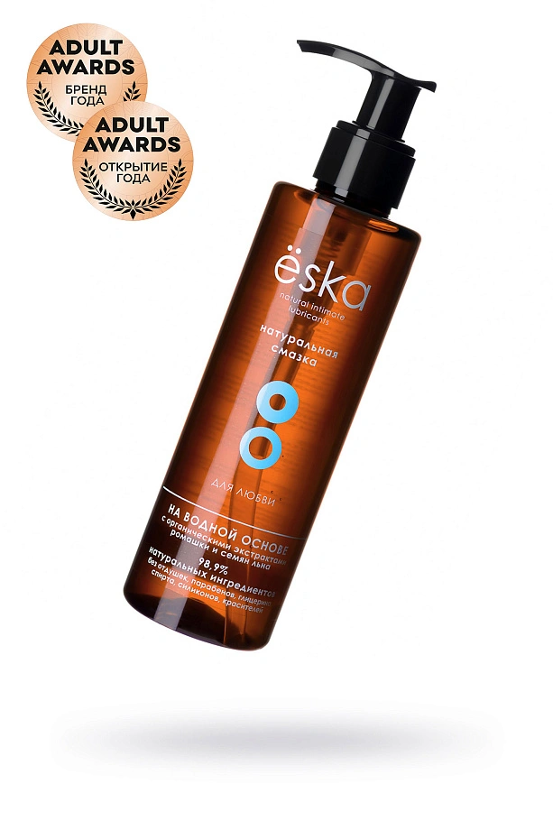 Интимный гель ESKA, на водной основе, с дозатором, 200 мл